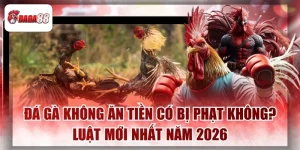 Đá Gà Daga88 Không Ăn Tiền Có Bị Phạt Không? Luật Mới Nhất Năm 2026