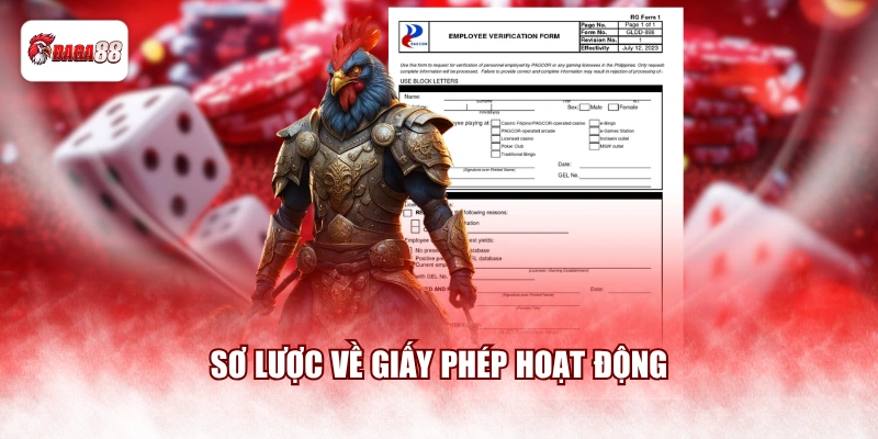 Sơ lược về giấy phép hoạt động daga88