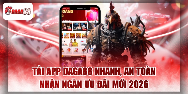 Tải App Daga88 Nhanh, An Toàn & Nhận Ngàn Ưu Đãi Mới 2026