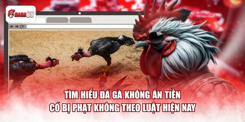 Tìm hiểu đá gà daga88 không ăn tiền có bị phạt không theo luật
